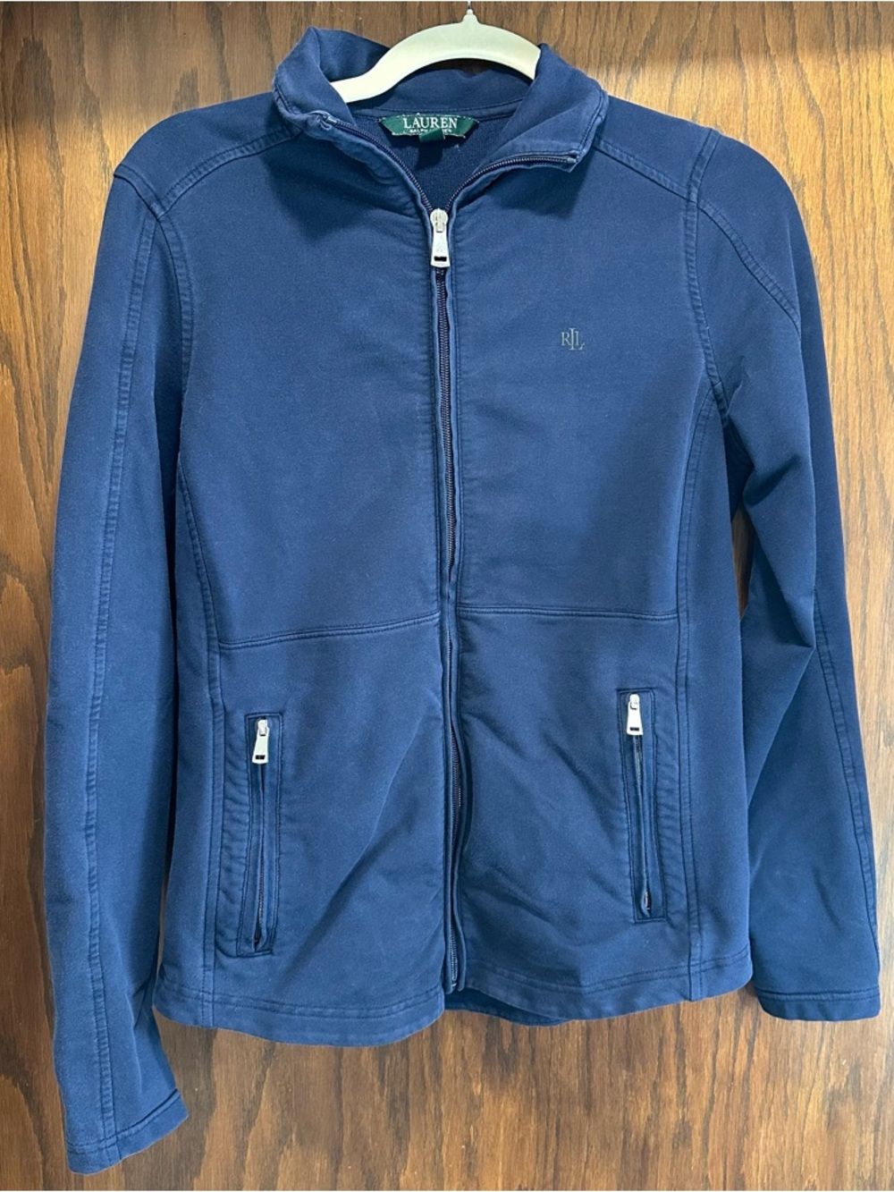 Ralph Lauren Navy Zip-Up Jacket